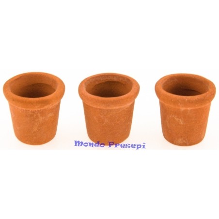 Set of 3 small vases Ø 1.3 cm