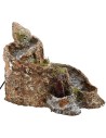 Ruscello e fontana funzionanti per presepe cm 20x34x26 h.