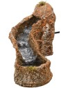 Arroyo de resina funcional para belén de 6,5x27x18 cm h.
