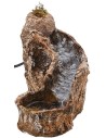 Ruscello in resina per presepe funzionante cm 6,5x24x18 h.