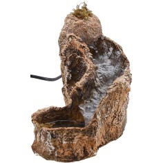 Ruscello in resina per presepe funzionante cm 6,5x24x18 h. 2