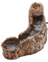 Ruscello in resina per presepe funzionante cm 6,5x24x18 h.
