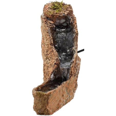 Stream for nativity scene in resin 21.5x6.5x17.5 cm