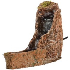 Ruscello presepe in resina cm 21,5x6,5x17,5 h. Mondo Presepi 2