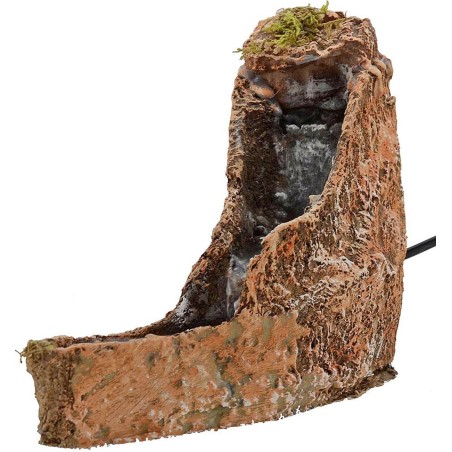Stream for nativity scene in resin 21.5x6.5x17.5 cm