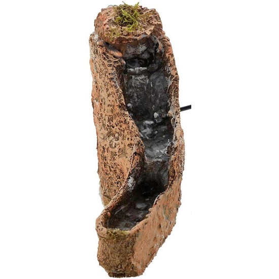 Stream for nativity scene in resin 21.5x6.5x17.5 cm