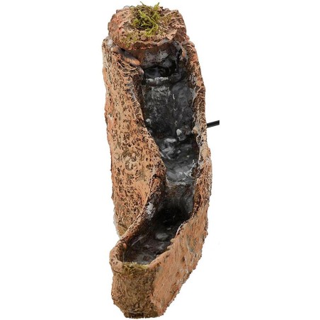 Stream for nativity scene in resin 21.5x6.5x17.5 cm