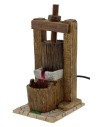 Antorcha de resina cm 9x9,5x20 h funcional para belén