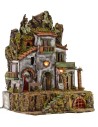 Borgo napoletano stile 700 cm 52x49x72 h Mondo Presepi