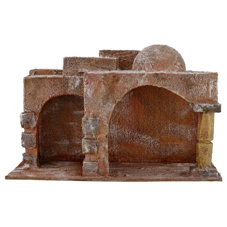 Tienda palestina con arcos cm 29x14,5x17,5 h Mundo Pesebres