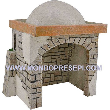 Casa Árabe con tienda cm 16,5x9x17 h. Mondo Presepi