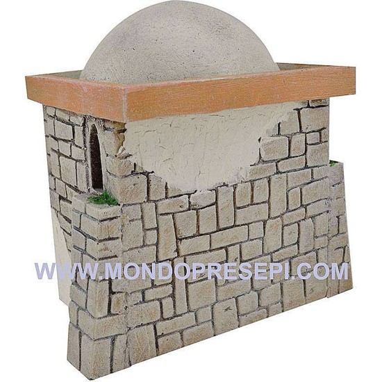 Arab house with shop cm 16,5x9x17 h.