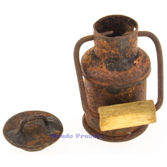 Bidone del latte arrugginito: Mondo Presepi