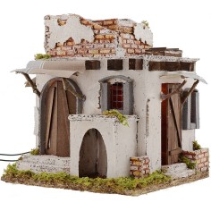 House Arab illuminated cm 25x25x28 h. 2