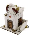 Casa Araba illuminata cm 26x20x30 h. Mondo Presepi