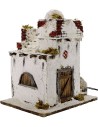 Casa Árabe iluminada cm 26x20x30 h.