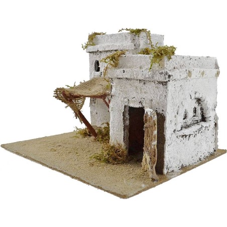 Casa Araba in resina cm 22x18x14 h. Mondo Presepi
