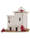 Casa árabe para belén con cúpula de 16,5x14x15 cm de altura.