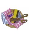 Cesta con herramientas para costurera ø 3 cm Mundo Belenes