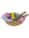 Basket with tools for seamstress ø 3 cm