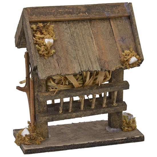 Mangiatoia in legno Mondo Presepi