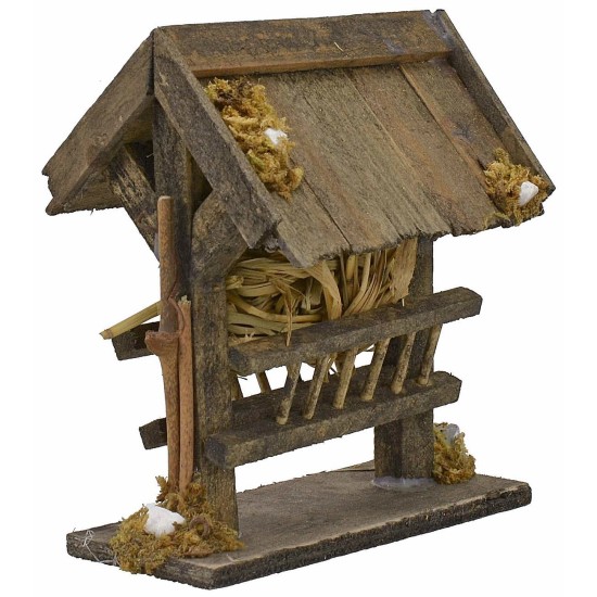 Mangiatoia in legno Mondo Presepi