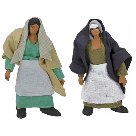 Donna in piedi cm 11-12 con braccio su-giù