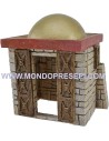 Casa Árabe pesebre de 16,5x9x17 cm de altura. Mundo Pesebres.