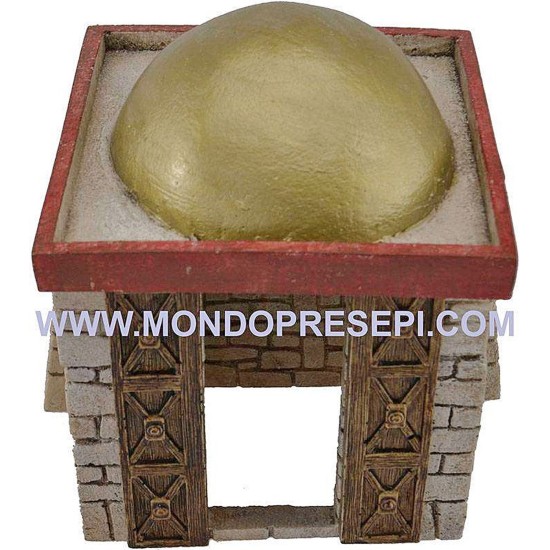 Casa Árabe pesebre de 16,5x9x17 cm de altura. Mundo Pesebres.