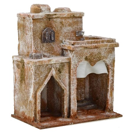 Casa Palestina de 14,5x9x17,5 cm de altura para estatuas de 6 cm