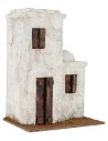 Casa árabe de dos pisos de 20x14,5x26,5 cm h