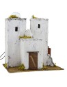 Casa árabe de tres bloques iluminada cm 27x21,5x28 h