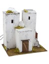 Casa árabe de tres bloques iluminada cm 27x21,5x28 h