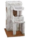 Casa árabe con balcón de 19,5x14,5x27 cm h