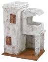 Casa árabe con balcón de 19,5x14,5x27 cm h
