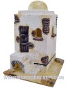 Casa araba con scale cm 15x15x19 h. Mondo Presepi