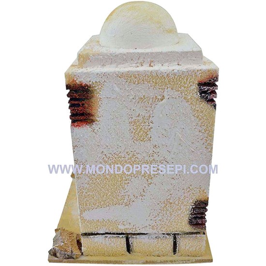 Arab house with stairs cm 15x15x19 h.