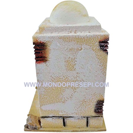 Casa araba con scale cm 15x15x19 h. Mondo Presepi