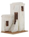 Arab house with staircase cm 19,5x14, 5x26, 5 h for statues