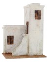 Arab house with staircase cm 19,5x14, 5x26, 5 h for statues