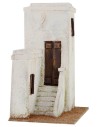 Casa árabe con escalera de 24x17x31,5 cm de altura para estatuas de 12 cm.