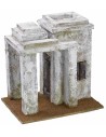 Arab house with veranda cm 19.5x14.5x19.5 h for statues of 10 cm