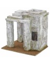 Arab house with veranda cm 19.5x14.5x19.5 h for statues of 10 cm