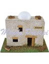 Casa árabe para belén de 15x9x11 cm h.
