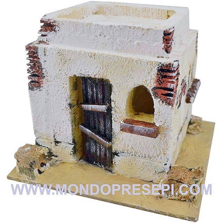 Casa araba presepe cm 15x15x12 h. Mondo Presepi