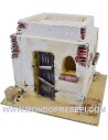Casa araba presepe cm 15x15x12 h. Mondo Presepi