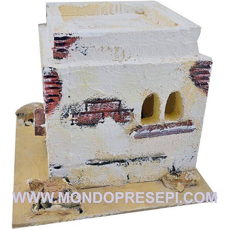 Casa árabe pesebre cm 15x15x12 h. Mundo Pesebres
