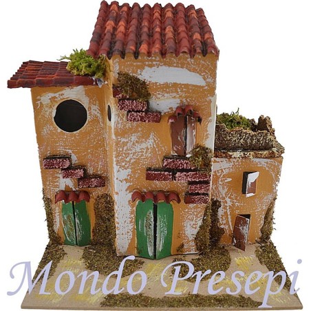 Casa cm 20x15x10 h. Mondo Presepi