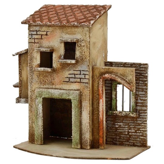 copy of Casa con angolo per bottega 14x22x26h