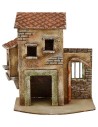 Casa con arco y terraza cubierta 28x15x28h